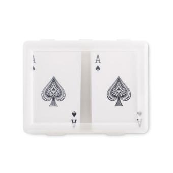 PLAYCARD Set of classic playing cards Transparent