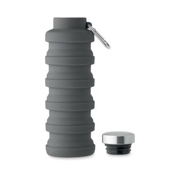 KOLAPSI Faltbare Flasche 500ml Steingrau