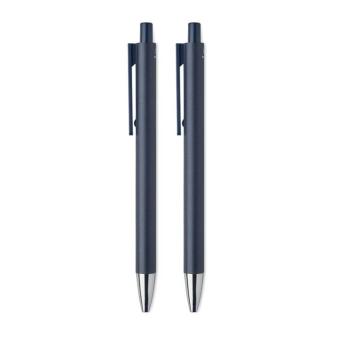 ORWELL Recycled aluminium pen set Navy