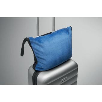 COZY Reisedecke Flanell 220g/m² Blau