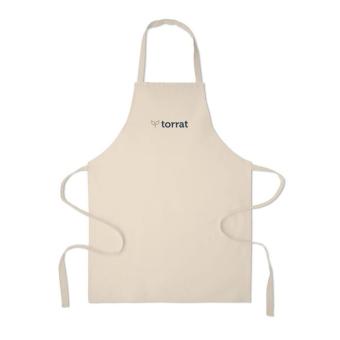 SOUS Recycled cotton apron Fawn