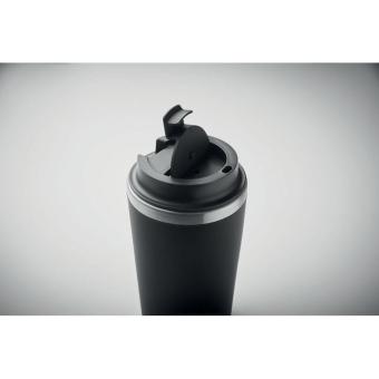 BLERM Doppelwandiger Becher 350 ml Schwarz