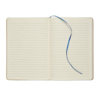 ROUTE DIN A5 Notizbuch für Gravur Blau
