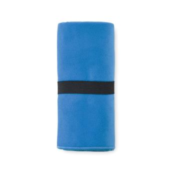 WAXOFF Sport-/Strandtuch Mikrofaser Blau