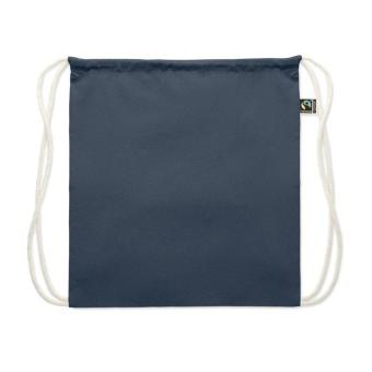 OSOLE DRAW COLOUR Kordelzugbeutel Fairtrade 180g Blau