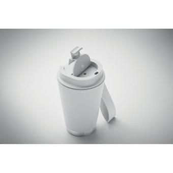 TOPIZ Doppelwandiger Becher 300 ml Weiß