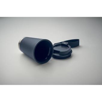 TOPIZ Doppelwandiger Becher 300 ml Marineblau