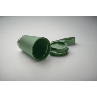 TOPIZ Doppelwandiger Becher 300 ml Dunkelgrün
