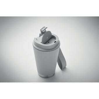 TOPIZ Doppelwandiger Becher 300 ml Grau