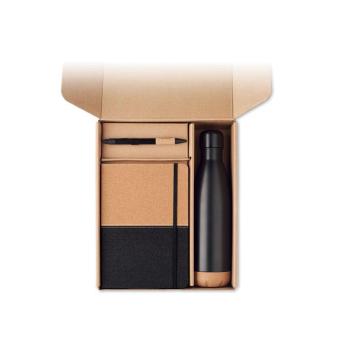 CADEAU Geschenk-Set 3-teilig Schwarz