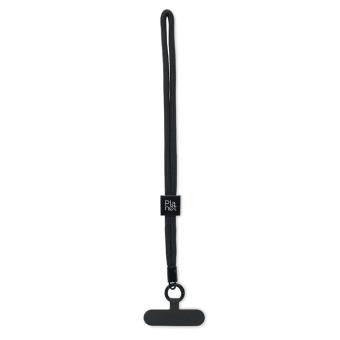 NONETTE WRIST RPET phone wrist cord Black