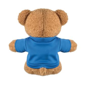 JACKIE Teddy bear with t-shirt 23 cm Aztec blue