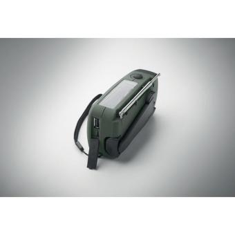 ONDA AM/FM Radio mit Taschenlampe Dunkelgrün