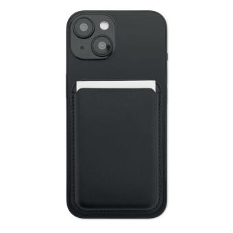 KARTA Magnetic credit card holder Black