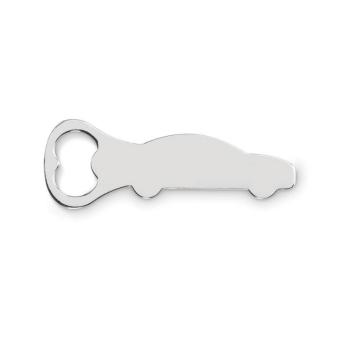 MYCAR Car shape bottle opener Flat silver