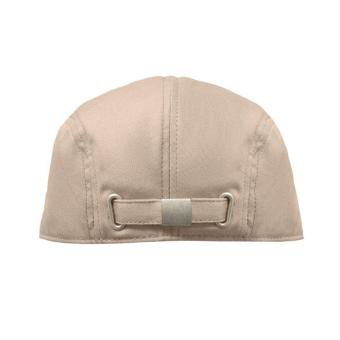 FLAT PEAK Newsboy-Kappe 235 g/m² Beige