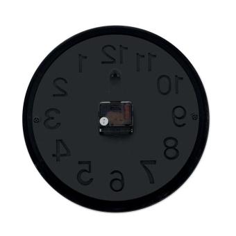 MURO Wanduhr aus PP Schwarz