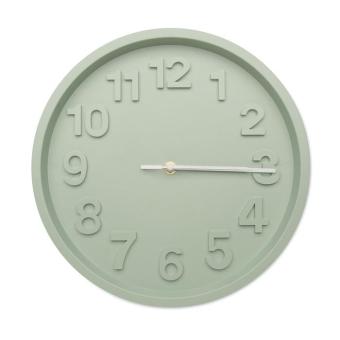 MURO Wall clock in PP Mint
