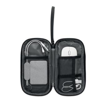 ALLTHERE Tech organiser pouch 600D RPET Black
