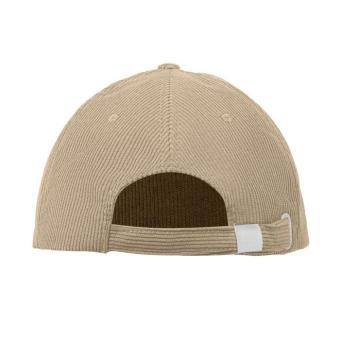 WALE Baseball Kappe 5 Panels Cord Beige