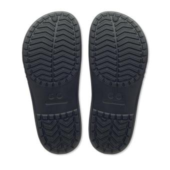 EVASLIP Full EVA slippers size 40/41 Black