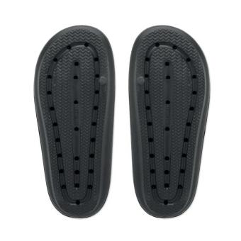 EVASLIDE Unisex EVA sliders size 40/41 Black