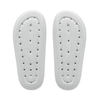 EVASLIDE Unisex EVA sliders size 40/41 White