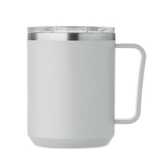 COCOA Double wall mug 400ml Convoy grey