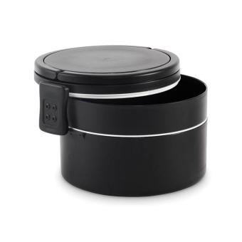 ENSALA PP two-tier lunch box 950 ml Black