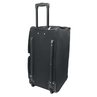 ITFITS Duffle bag trolley 600D RPET Black