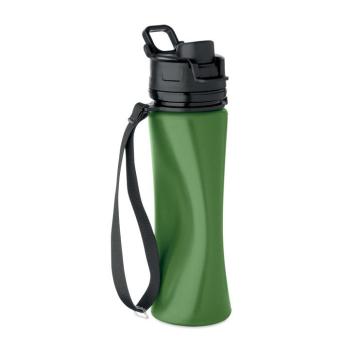 LETT Foldable silicone sports bottle Dark green