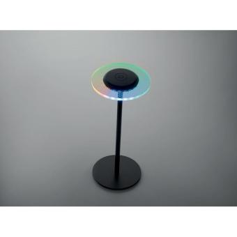 LOUNGE Rechargeable iron table lamp Black