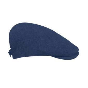 BLIND PEAK Newsboy flat cap 335 gr/m² Aztec blue