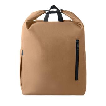 UNITON 15'' Rolltop-Laptop-Rucksack Khaki