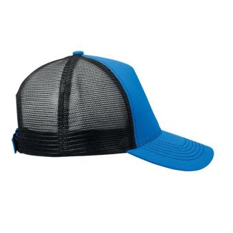 BLIST 5 panel trucker cap Bright royal