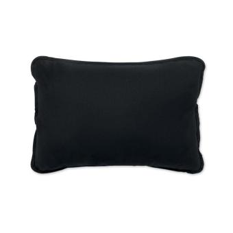 SUICUSH Suede fabric cushion Black