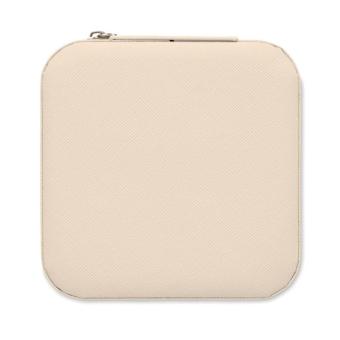 JULBOX PU Travel jewellery box Fawn