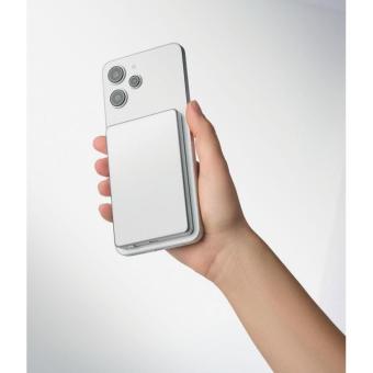 CORE Magnetic power bank 5000mAh 15W Flat silver
