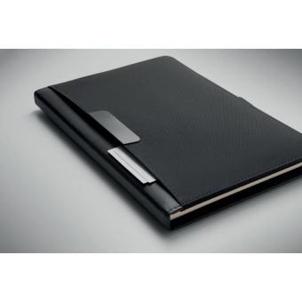PROFILE5 DIN A5 Portfolio & Notizblock Schwarz