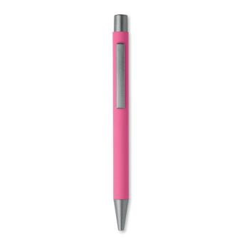 NALI Recycled aluminium ball pen Fuchsia