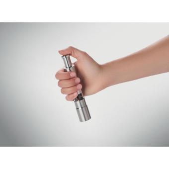 PRESSY Salt and pepper crusher Flat silver