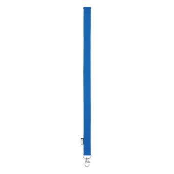 LANY RPET Lanyard in RPET 20 mm Bright royal