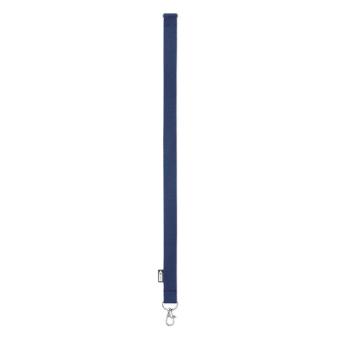 LANY RPET Lanyard RPET 20mm Blau
