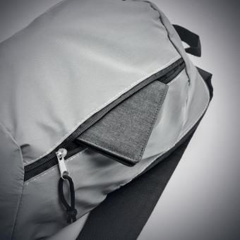 VISIBACK Reflektierender Rucksack 600D Silber matt