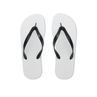 DO MEL Sublimation beach slippers Black