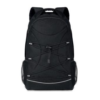 MONTE LOMO Rucksack 600D RPET Schwarz