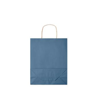 PAPER TONE M Medium Gift paper bag  90 gr/m² Aztec blue