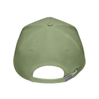 NAIMA CAP Hanf Baseball Kappe 5 Panele Grün