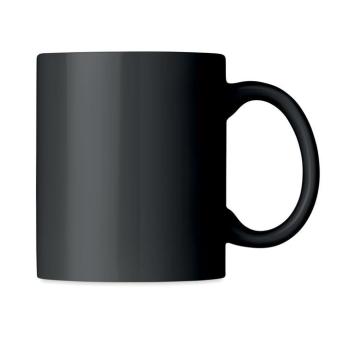 DUBLIN TONE Keramik Kaffeebecher 300ml Schwarz