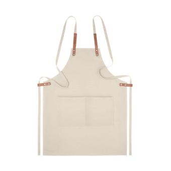 NAGPUR Organic cotton apron 340 gr/m² Fawn